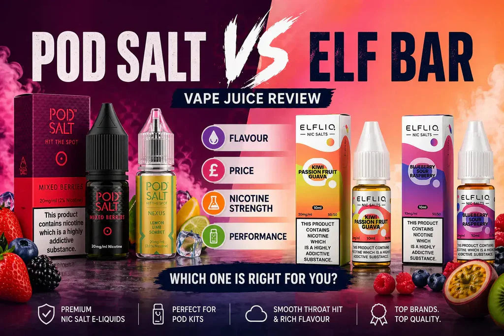 vape pods brands Podsalt vs. Other Brands: Understanding the Differences – My Store Flavor:Mint Menthol ICE finest-e-liquid charge bars vape review