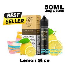 Podsalt Eliquid 3mg 50ml Lemon Slice