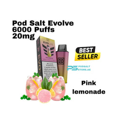 Pod Salt Evolve Pod Pink Lemonade 6000 Puffs