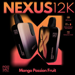 Pod Salt Nexus 12000 Puffs Mango Passion fruit