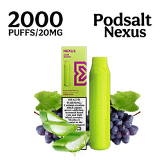 Pod Salt Nexus 2000 Puffs Aloe Grape