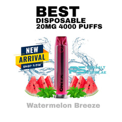 Pod Salt Onyx 4000 Puffs Watermelon Breeze