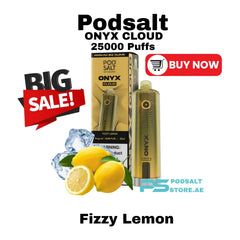 Pod Salt Onyx Cloud 25000 Puffs Fizzy Lemon