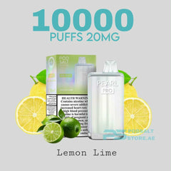 Pod Salt Pearl Pro 10000 Puffs Lemon Lime in Dubai UAE