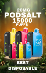 Podsalt 15000 Puffs 20mg Nicotine Disposable Vape