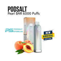 Pod Salt Pearl Bar 6000 Puffs Citrus Peach