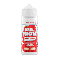 Strawberry Coconut Ice Cream 100ml Shortfill E-Liquid by Dr Frost Arctic Edition