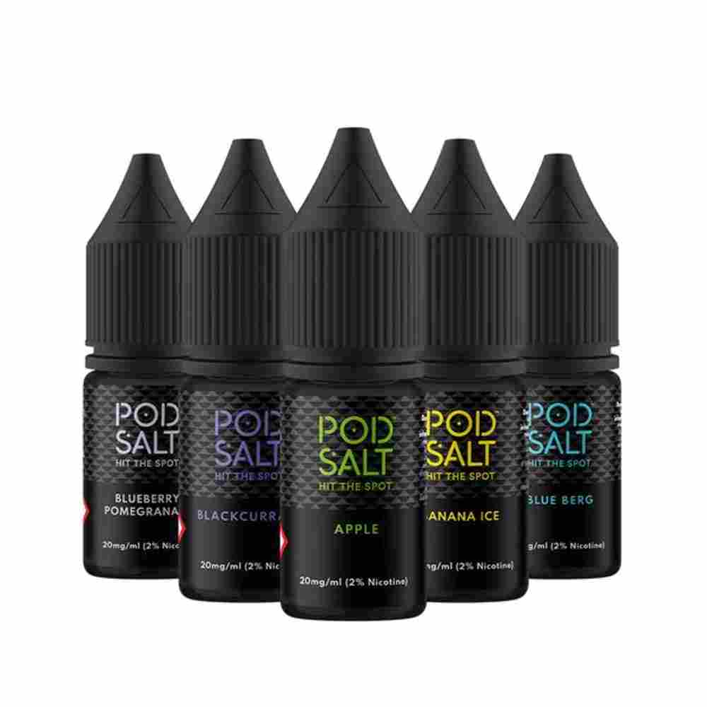 How to Choose Pod Salt Strengths & Flavours