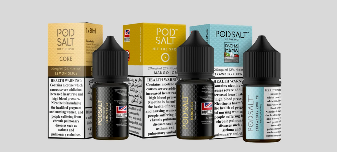 A Beginner’s Guide to Pod Salt Nicotine