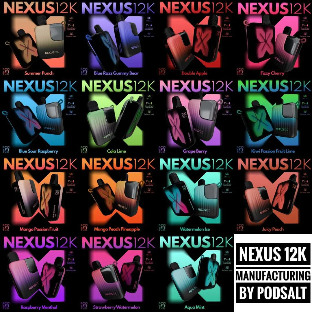 What are Advantage of Pod Salt Nexus 12000 Puffs