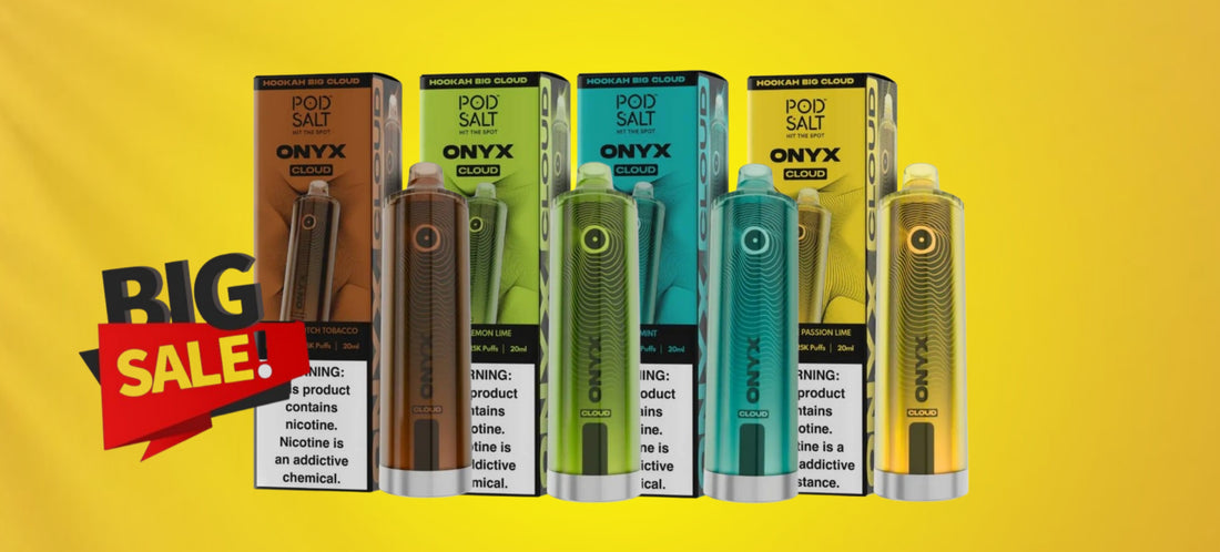 What are Advantage of Pod Salt Onyx Cloud 25000 Puffs