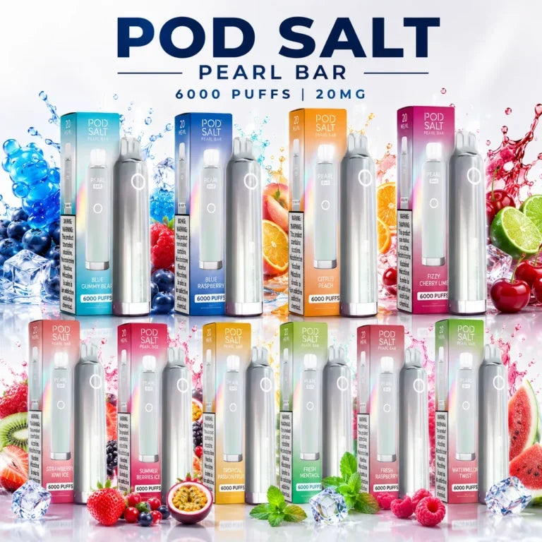 Pod Salt Pearl Pro Flavours Guide