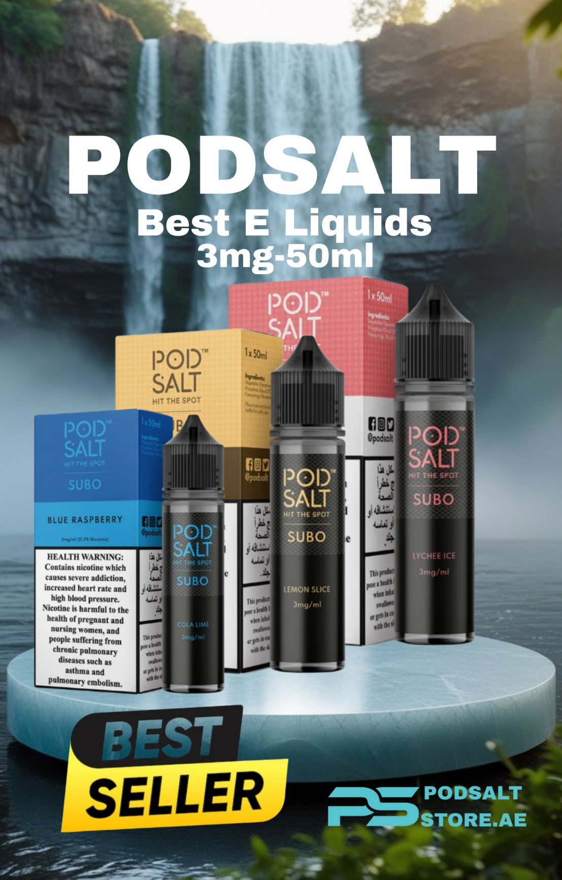 Buy Pod Salt Eliquid 50ml In Dubai UAE