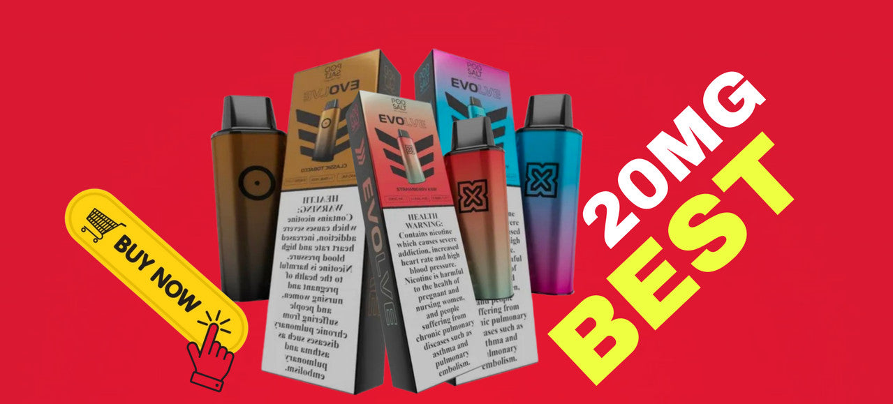 Pod Salt Evolve 6000 Puffs 20MG Disposable Pods
