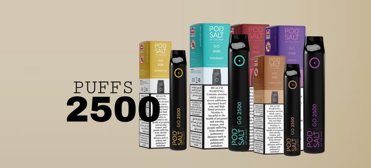 Pod Salt Go Disposable Vape 2500 Puffs In Dubai UAE