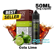 Podsalt Eliquid 3mg 50ml Cola Lime