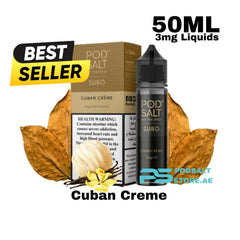 Podsalt Eliquid 3mg 50ml Cuban Creme