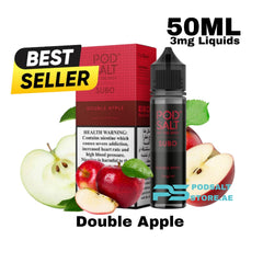 Podsalt Eliquid 3mg 50ml Double Apple