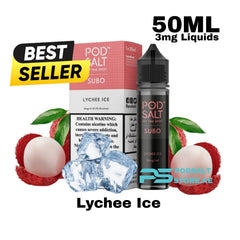 Podsalt Eliquid 3mg 50ml Lychee Ice