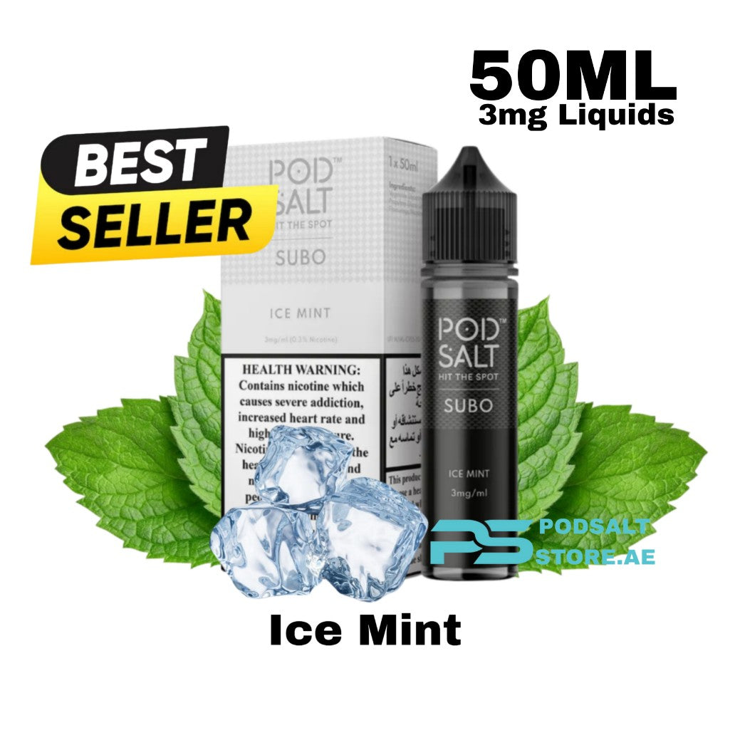 Podsalt Eliquid 3mg 50ml Ice Mint