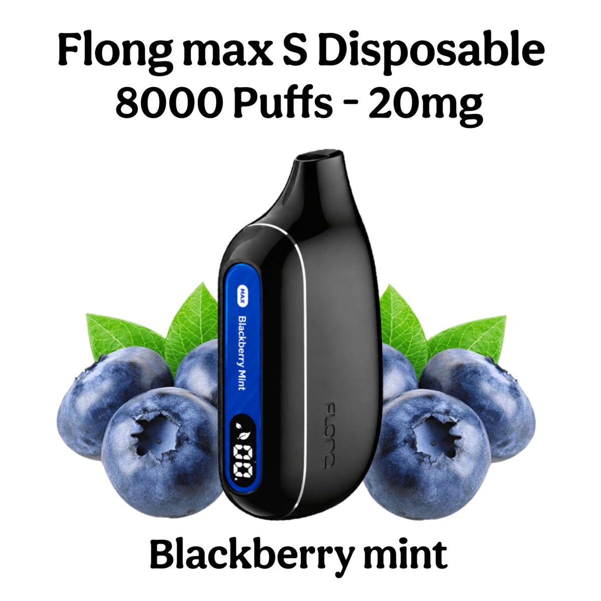 Flong max S 8000 Puffs Blackberry Mint