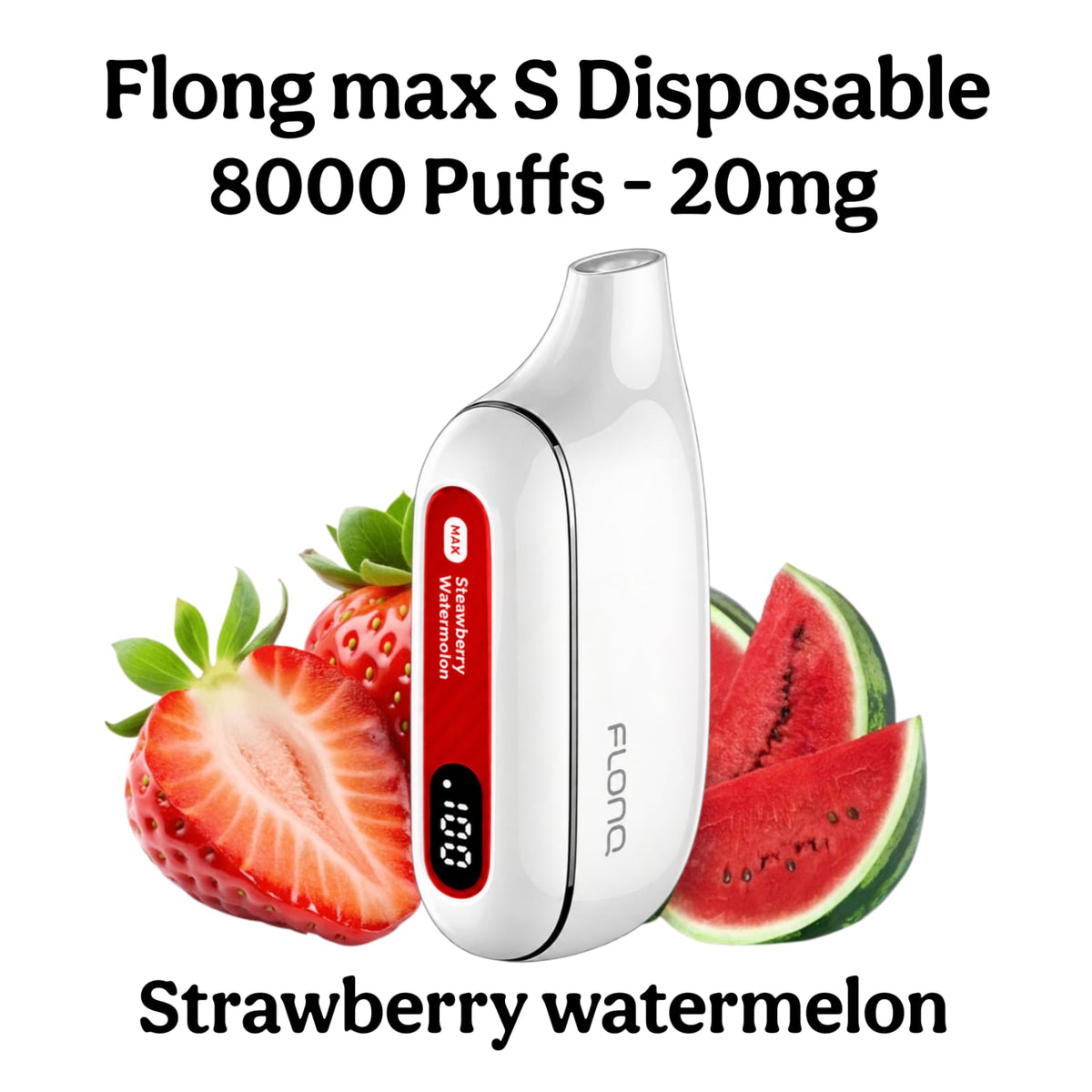Flong max S 8000 Puffs Strawberry watermelon