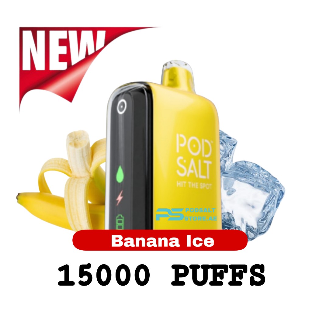 Pod Salt 15000 Puffs Banana Ice