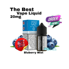 Pod Salt Blueberry Mist Salt Nic 30ml 20mg E-Liquid In Dubai UAE