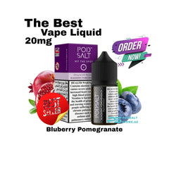 Pod Salt Blueberry Pomegranate Salt Nic 30ml 20mg E-Liquid In Dubai UAE