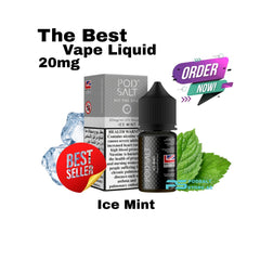 Pod Salt Ice Mint Salt Nic 30ml 20mg E-Liquid In Dubai UAE