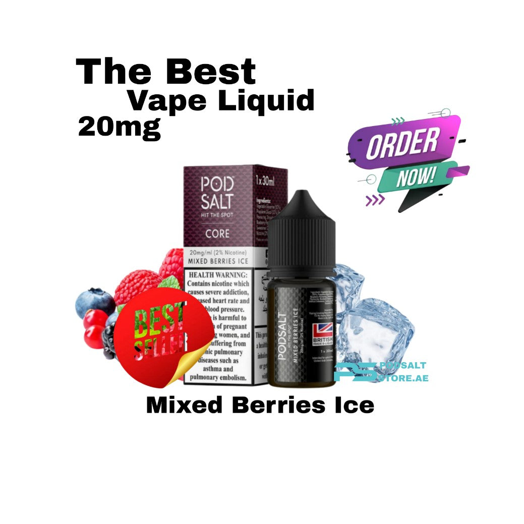 Pod Salt 30ml Salt Nic 20mg E-Liquid in Dubai UAE