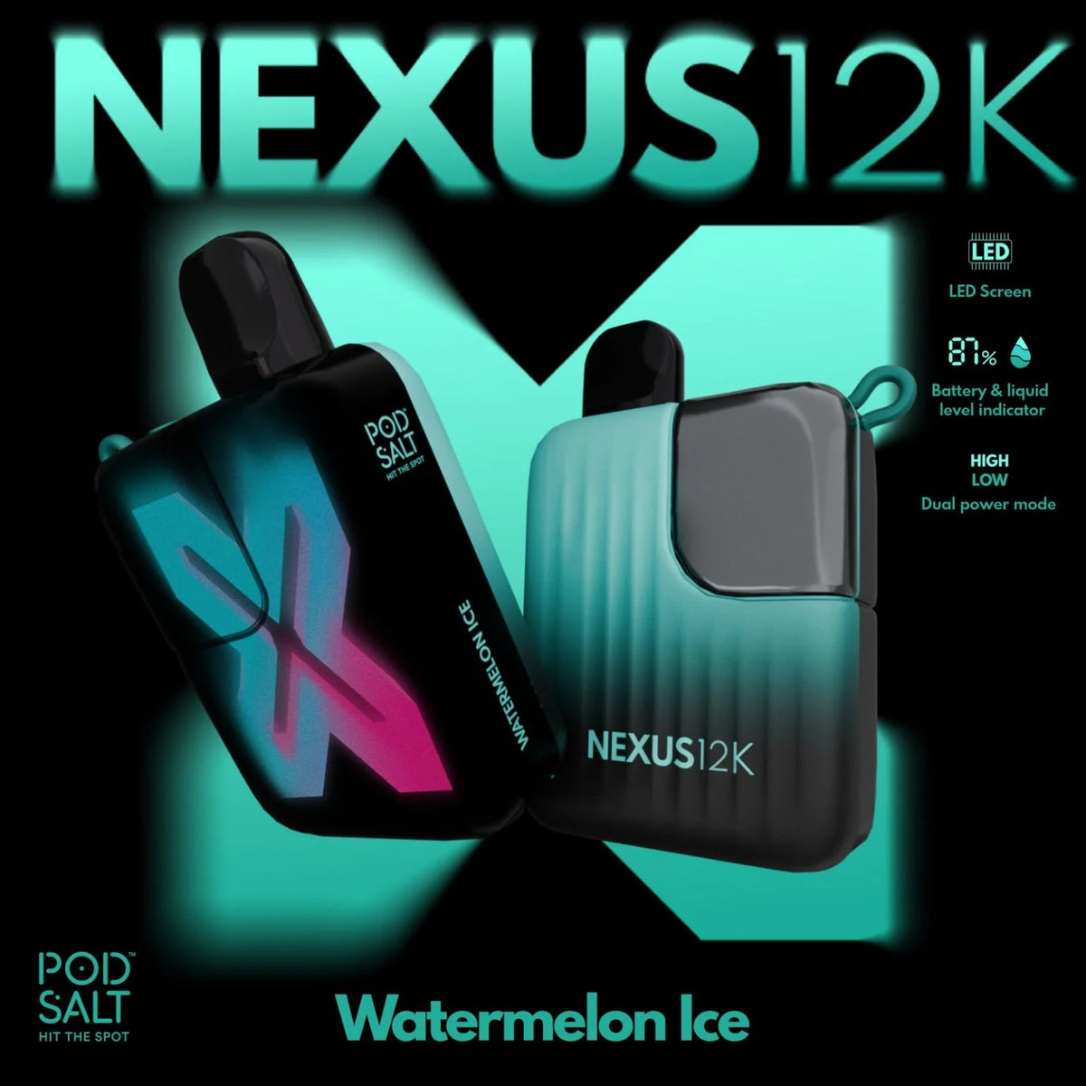 Pod Salt Nexus 12000 Puffs Watermelon ice