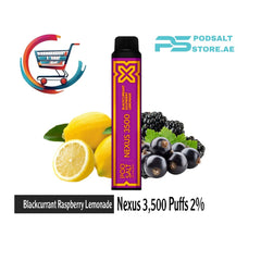 PodSalt Nexus 3500 Puffs Blackcurrant Raspberry Lemonade