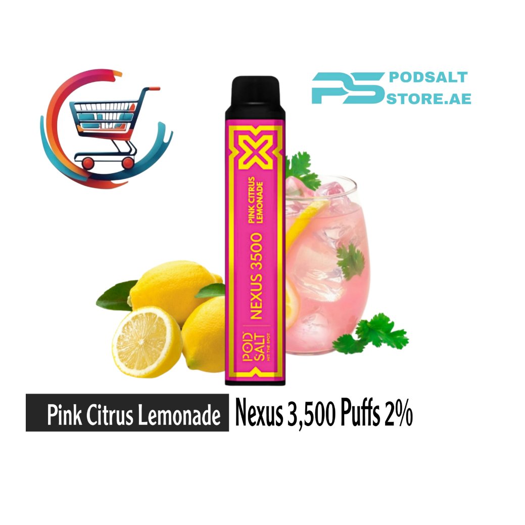 PodSalt Nexus 3500 Puffs Citrus Lemonade