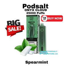 Pod Salt Onyx Cloud 25000 Puffs Spearmint