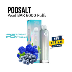 Pod Salt Pearl Bar 6000 Puffs Blue Raspberry