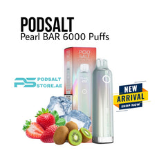 Pod Salt Pearl Bar 6000 Puffs Strawberry Kiwi Ice