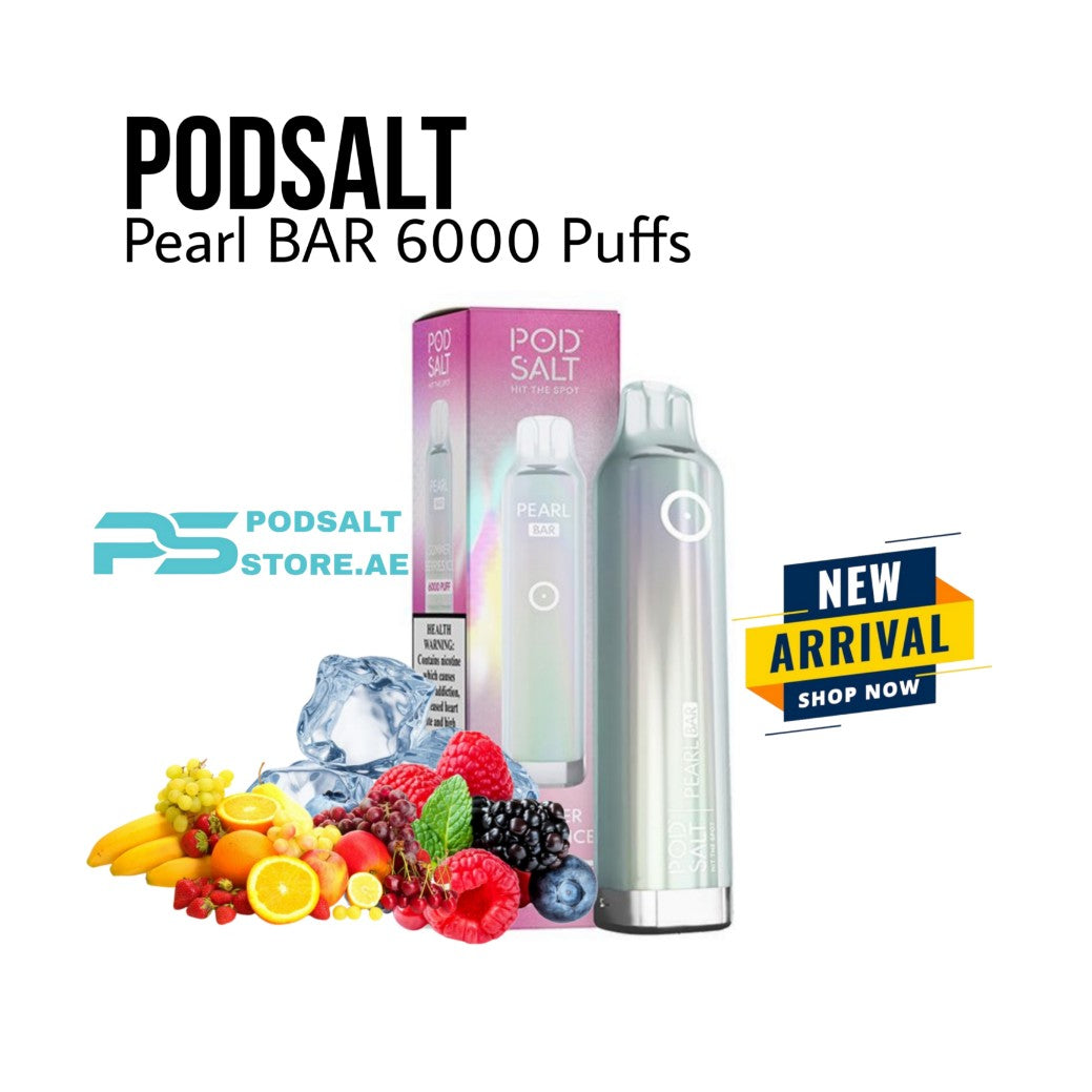 Pod Salt Pearl Bar 6000 Puffs Summer Berries Ice