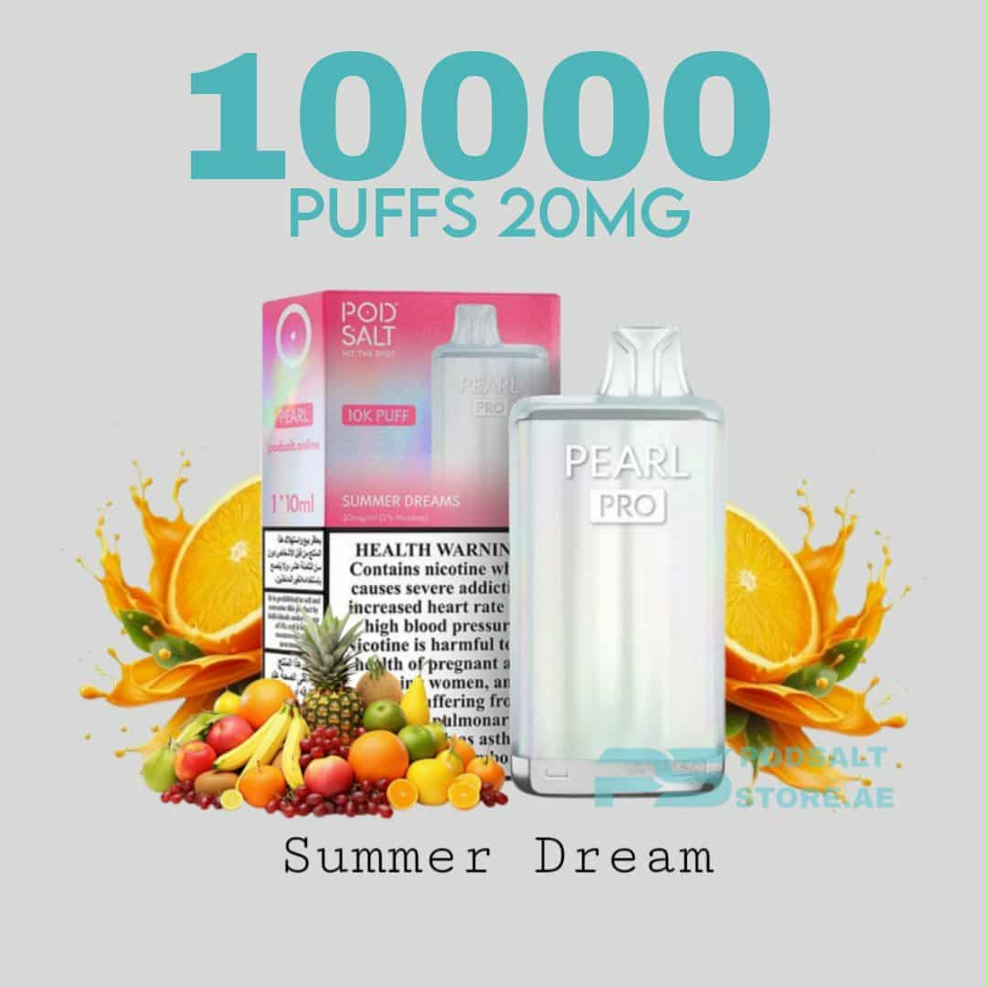 Pod Salt Pearl Pro 10000 Puffs Summer Dream in Dubai UAE