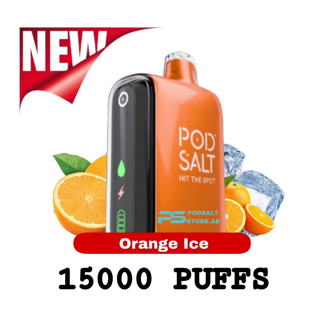 Pod Salt 15000 Puffs Orange Ice