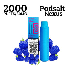 Pod Salt Nexus 2000 Puffs Blue Raspberry