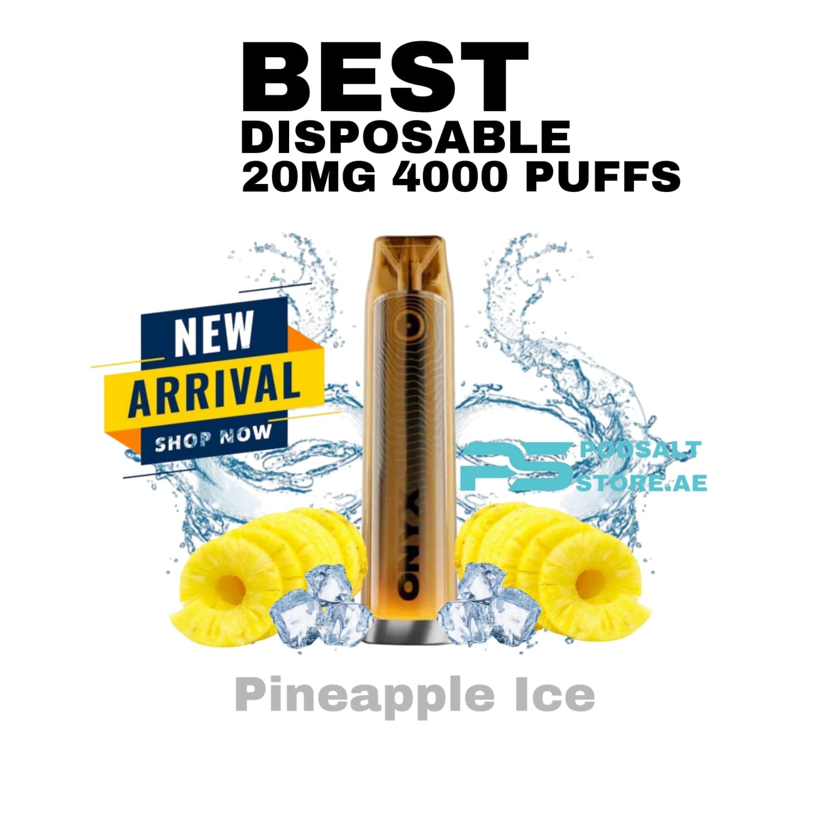 Pod Salt Onyx 4000 Puffs Disposable Vape in Dubai UAE My Store Pod Salt Onyx 4000 Puffs Disposable Vape in Dubai UAE My Store
