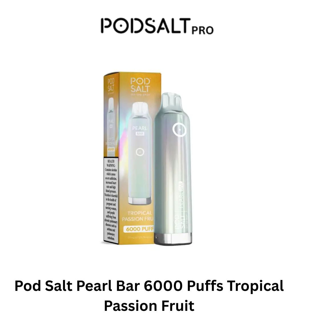 Pod Salt Pearl Bar 6000 Puffs Disposable Vape in Dubai UAE