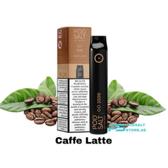 Pod Salt Go 2500 Puffs 20mg Caffe Latte in Dubai UAE