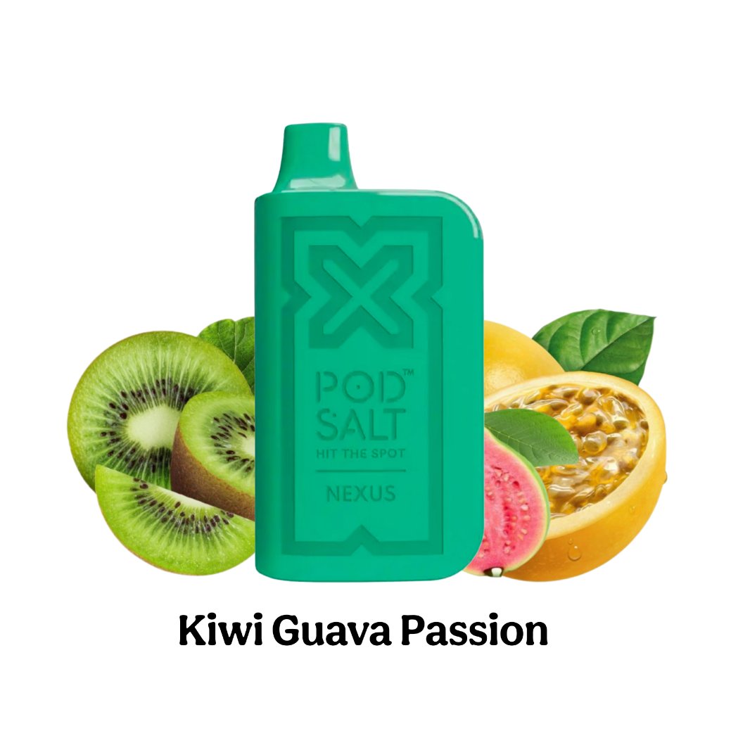 Pod Salt Nexus 6000 Puffs 20mg Kiwi Guava Passion