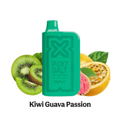 Pod Salt Nexus 6000 Puffs 20mg Kiwi Guava Passion